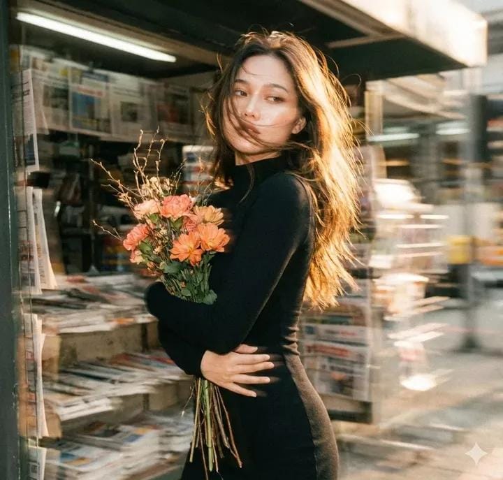 复古电影感梦幻氛围女孩肖像摄影技巧与风格