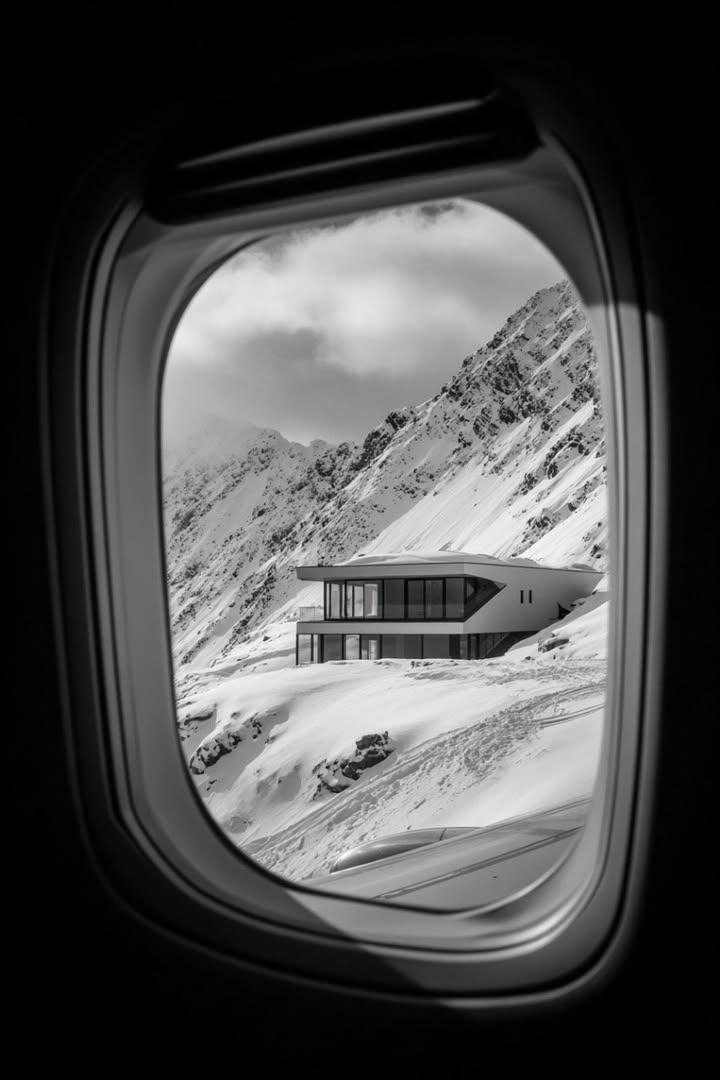 a window looking out an airplane and you can see a 4k ima... 变体图第2张 - 绘词工坊