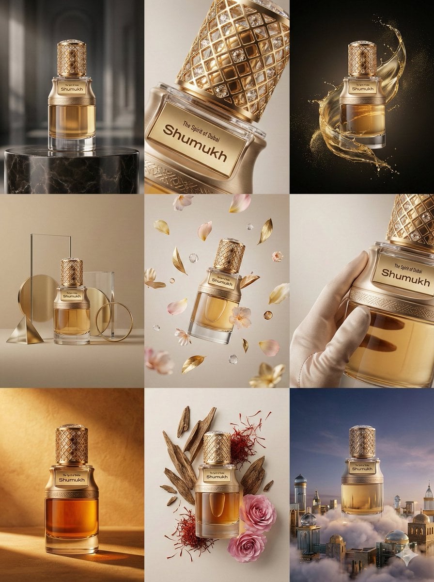 3x3产品网格高端商业摄影方案：打造品牌视觉营销新高度