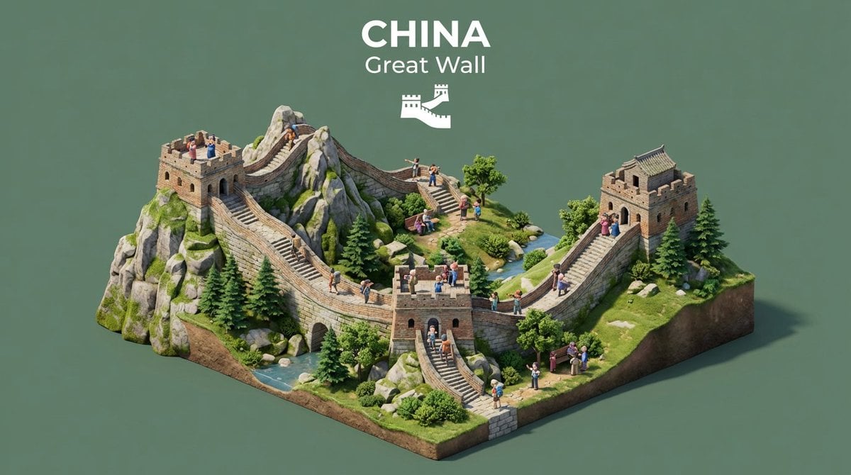 Create an isometric miniature 3D diorama representing the... 变体图第3张 - 绘词工坊