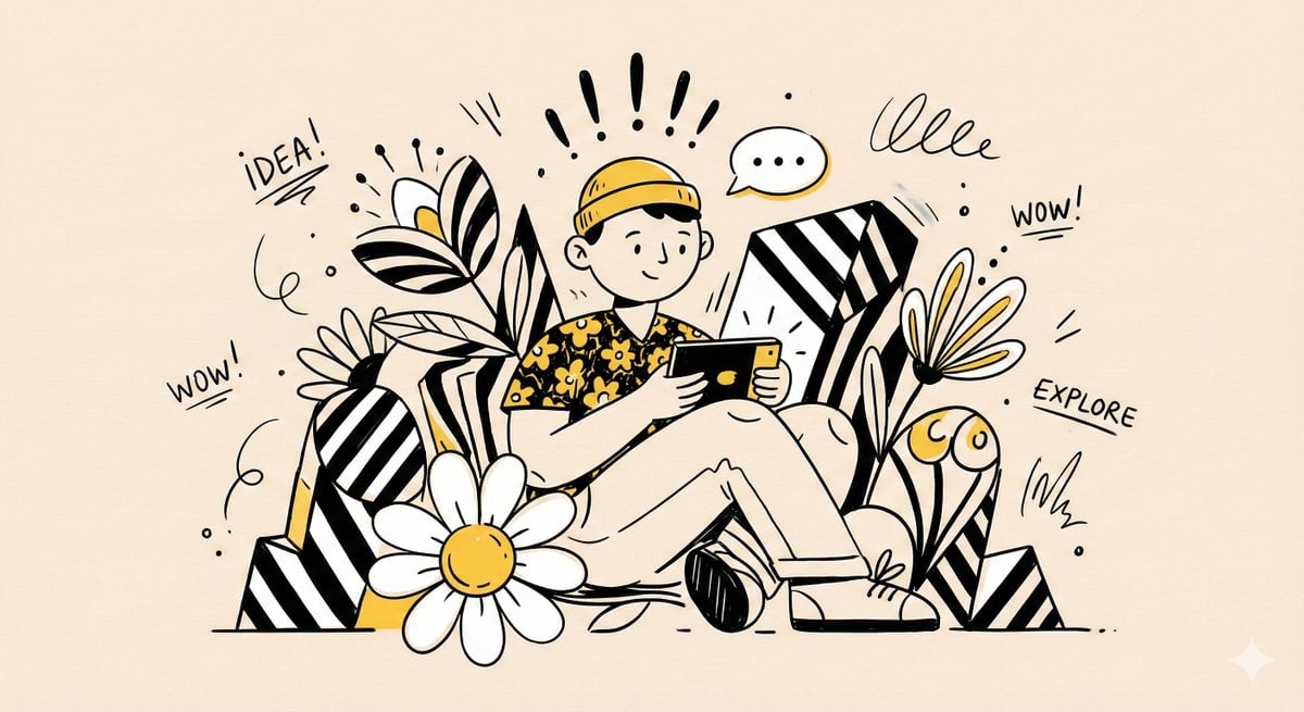 Create a whimsical, playful illustration featuring [CHARA... 变体图第2张 - 绘词工坊
