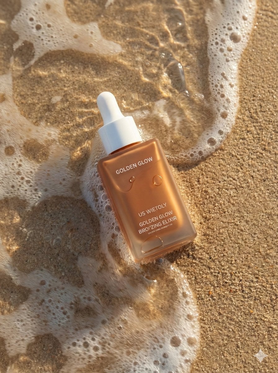 Ultra-realistic summer skincare product photography of a ... 变体图第2张 - 绘词工坊