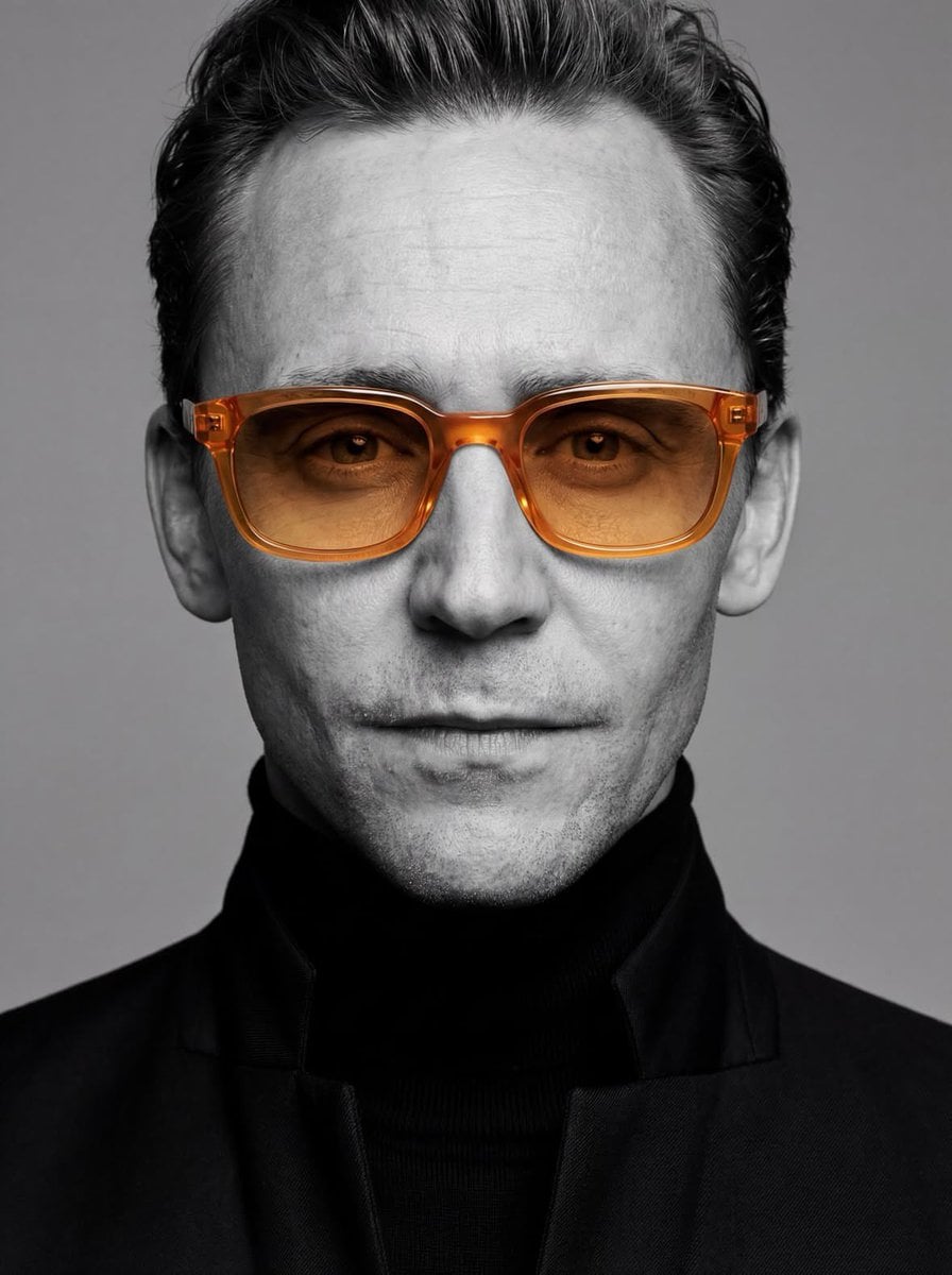 Ultra-realistic studio portrait of a man, close-up headsh... 变体图第3张 - 绘词工坊