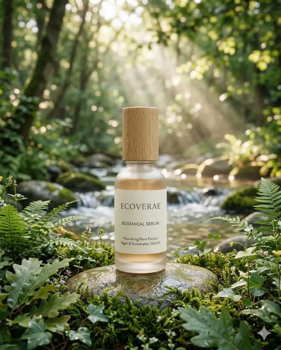 Eco-Friendly Skincare Product “Minimalist skincare bottle... 变体图第2张 - 绘词工坊