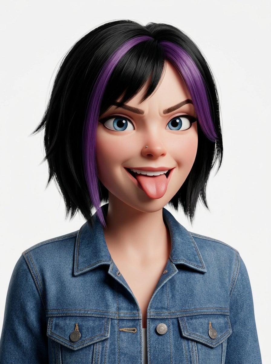 Create a head-and-shoulders Pixar-style 3D avatar of an e... 变体图第3张 - 绘词工坊