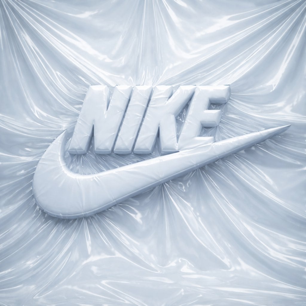 logo completely wrapped in a single layer of elastic plas... 变体图第2张 - 绘词工坊