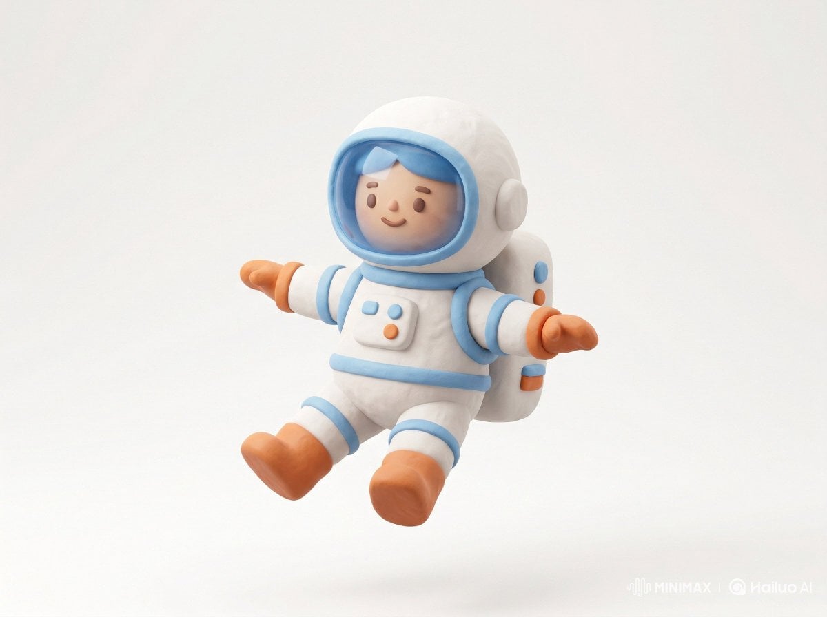 Cute 3D render of a [subject], matte surface, kneaded cla... 变体图第4张 - 绘词工坊
