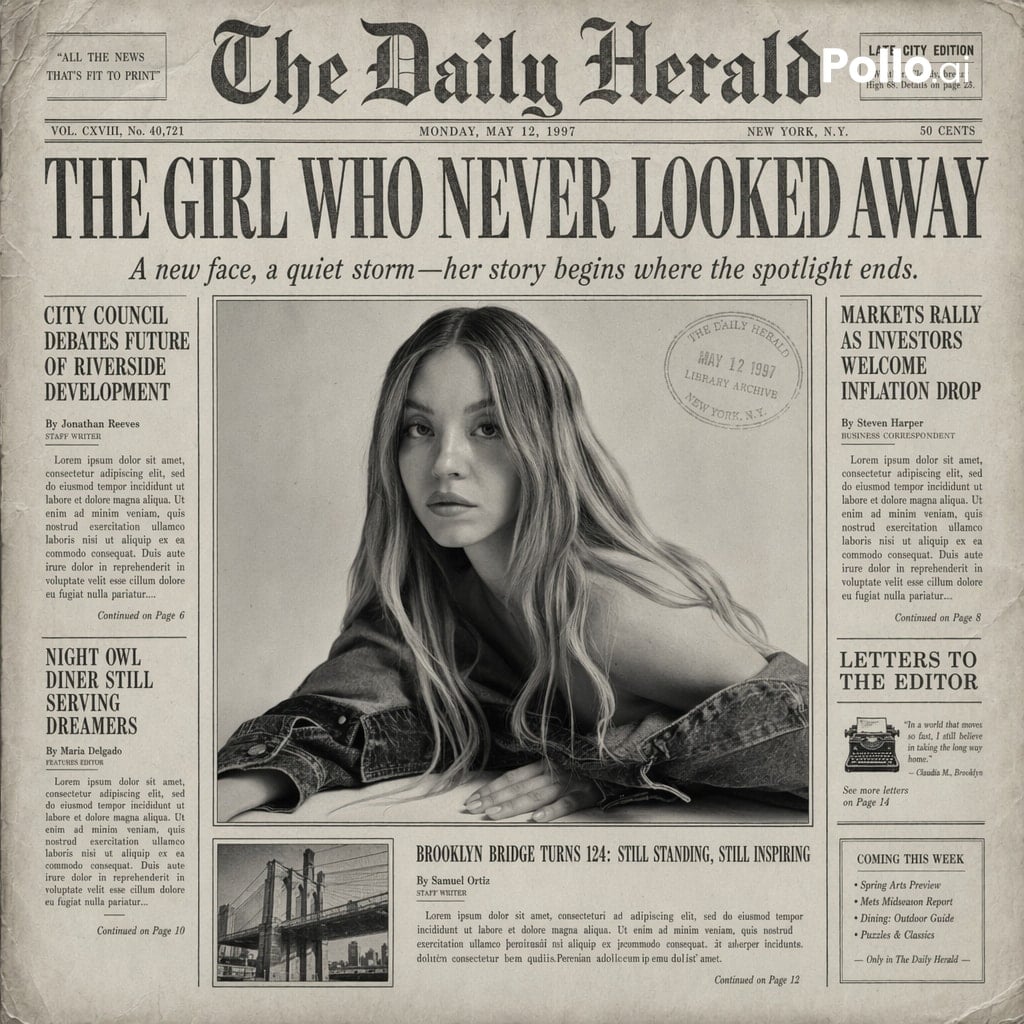 Create the most realistic front page design of a vintage ... 变体图第3张 - 绘词工坊