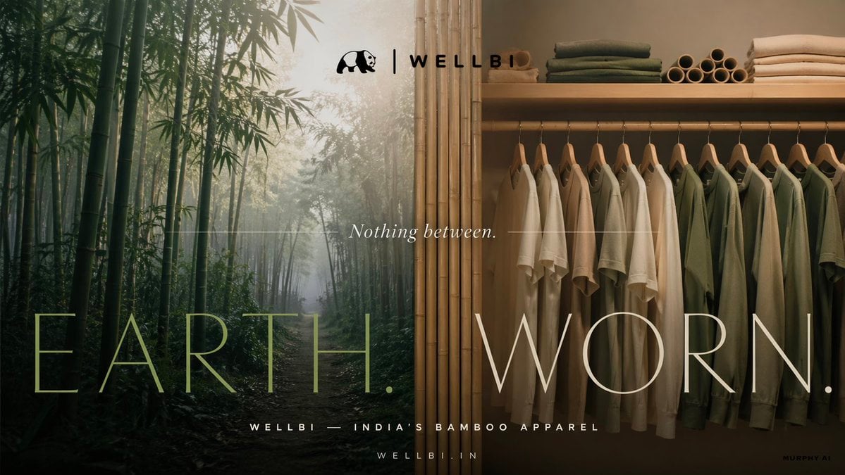 Cinematic product poster for WELLBI, India's premium bamb... 变体图第2张 - 绘词工坊