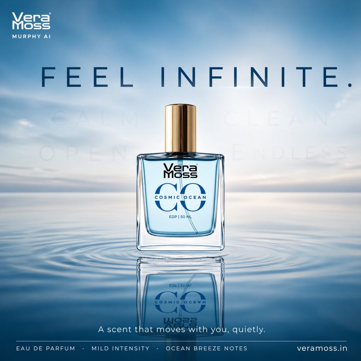 Hyper-realistic cinematic perfume billboard poster for Ve... 变体图第3张 - 绘词工坊