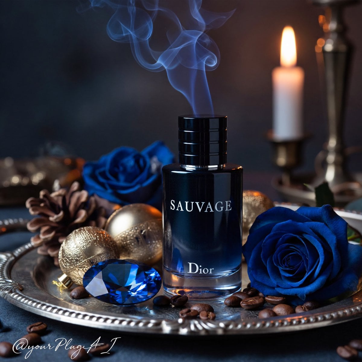 Create a hyper-realistic cinematic luxury perfume product... 变体图第3张 - 绘词工坊