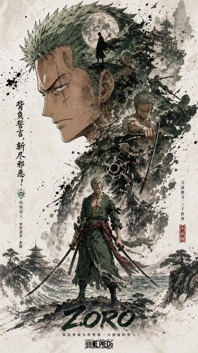 东方美学双曝光海报设计：拼贴叙事与视觉冲击的艺术