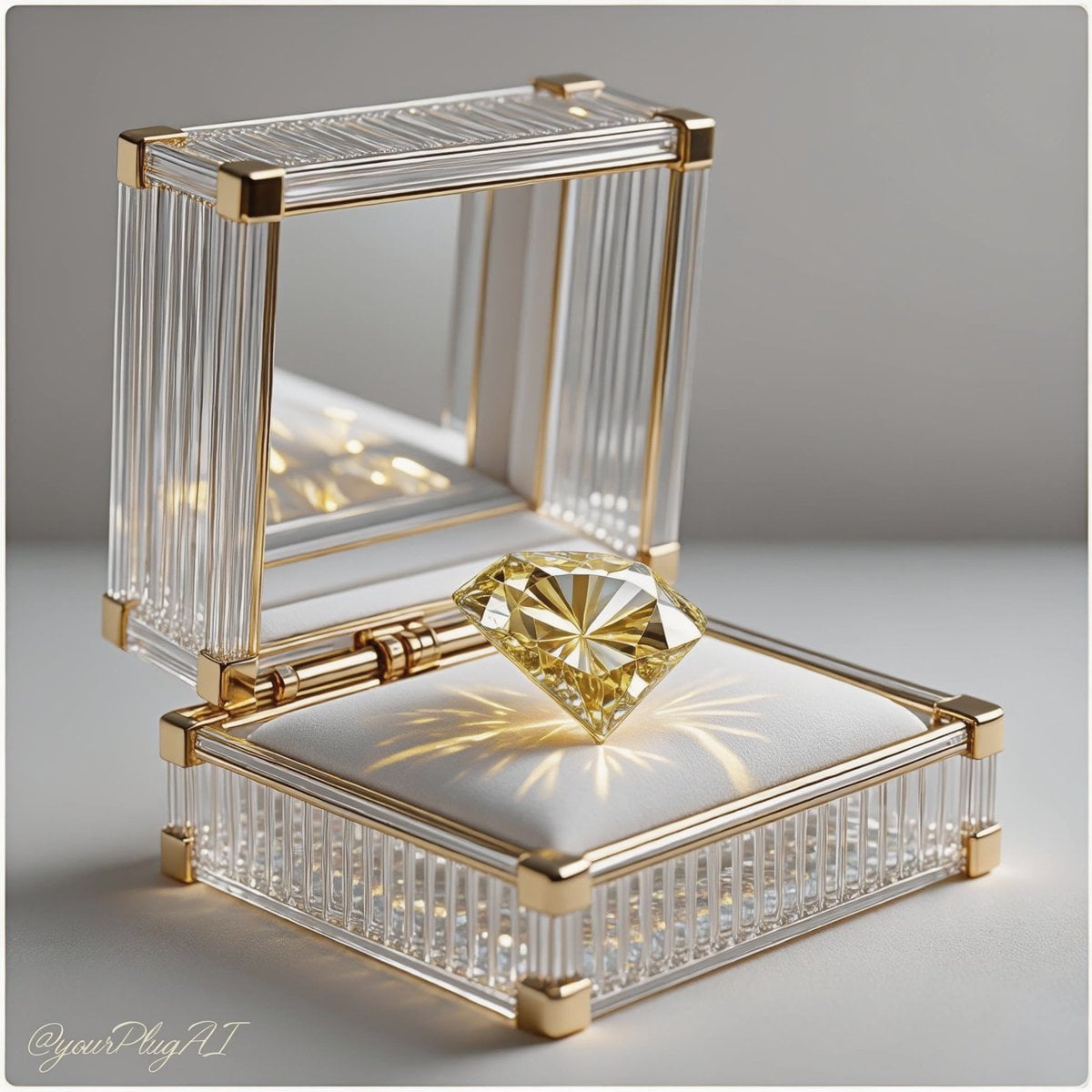 Create a hyper-realistic luxury product photography scene... 变体图第2张 - 绘词工坊