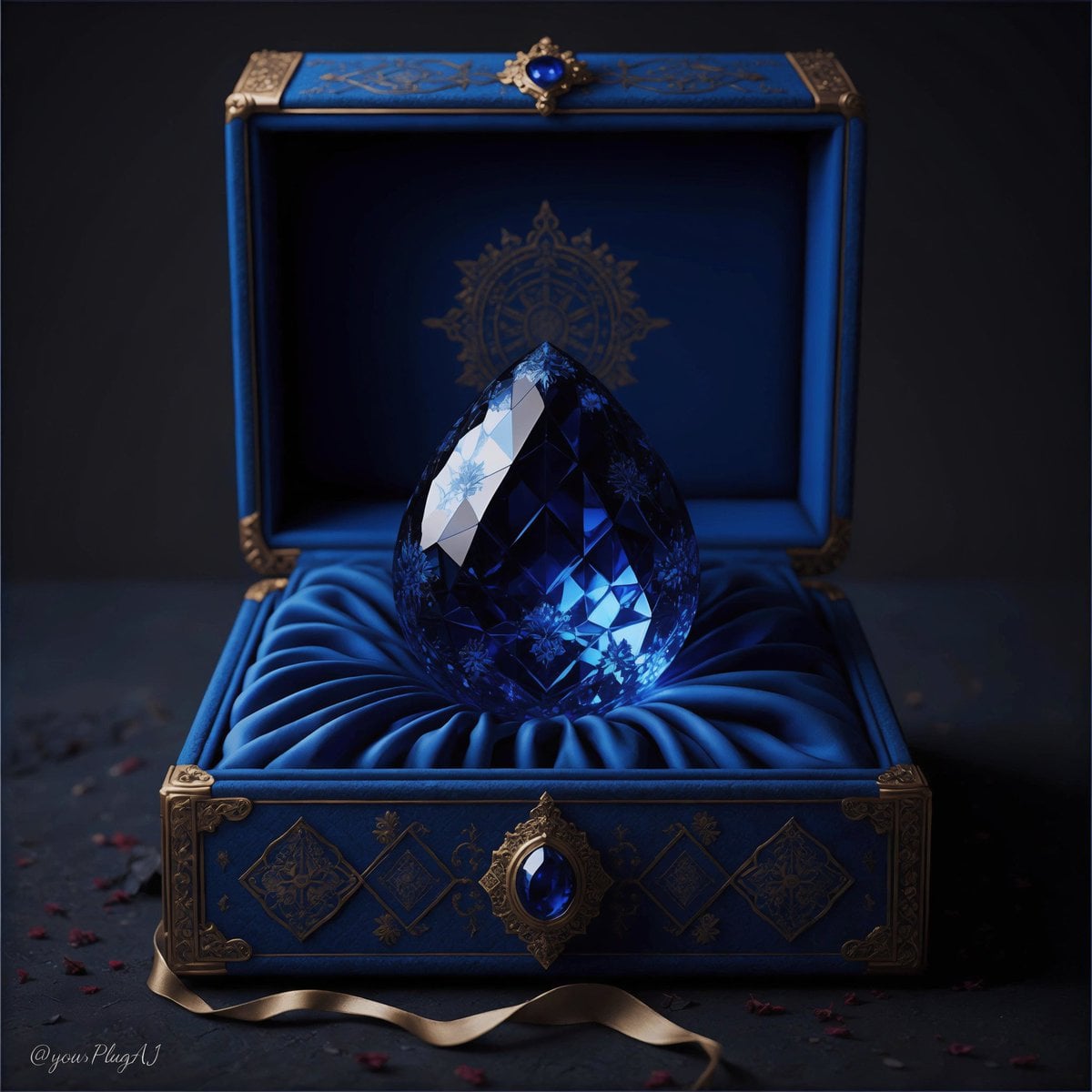 Create a hyper-realistic luxury product photography scene... 变体图第3张 - 绘词工坊