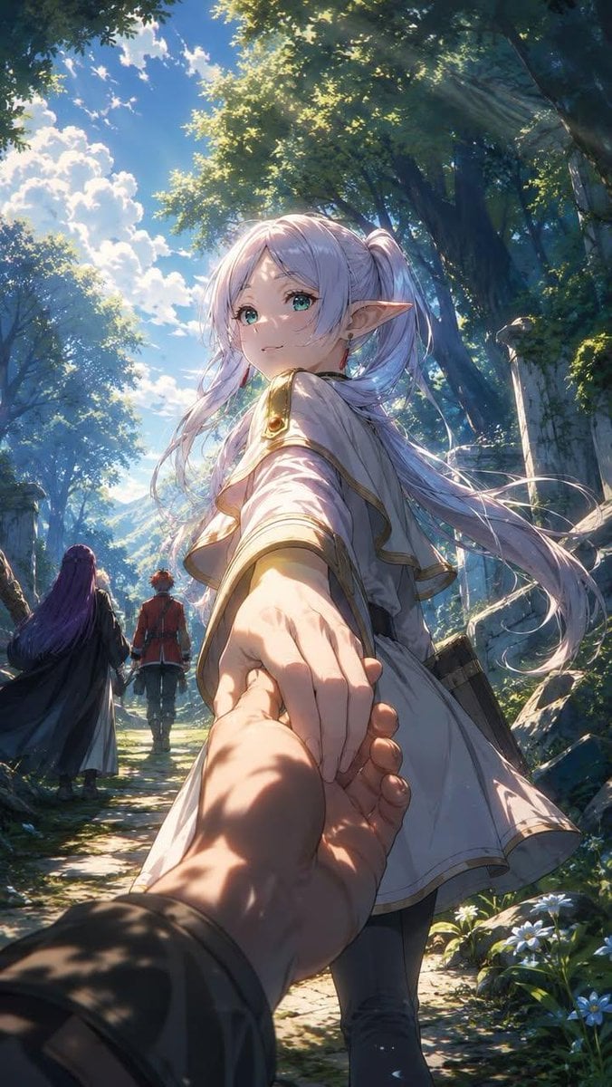 Create an ultra-detailed cinematic anime illustration in ... 变体图第2张 - 绘词工坊
