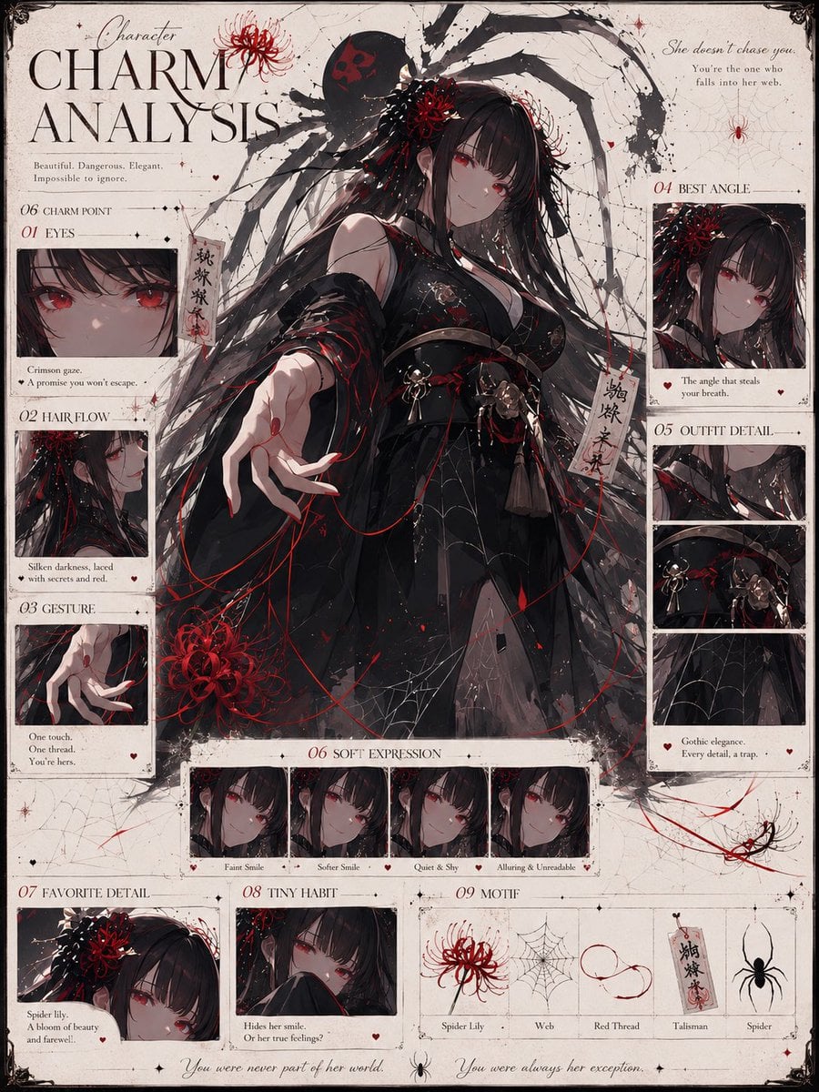 入力されたキャラクター画像をもとに、 变体图第4张 - 绘词工坊