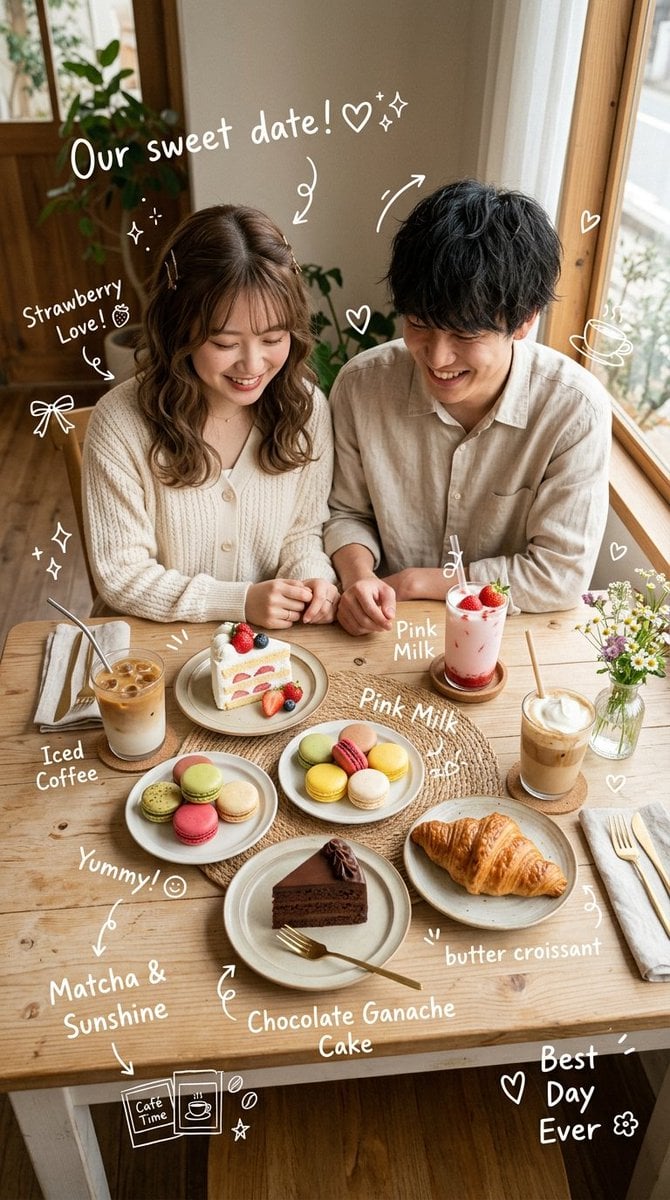 Ultra-realistic cozy Japanese-Korean café photography fea... 变体图第2张 - 绘词工坊