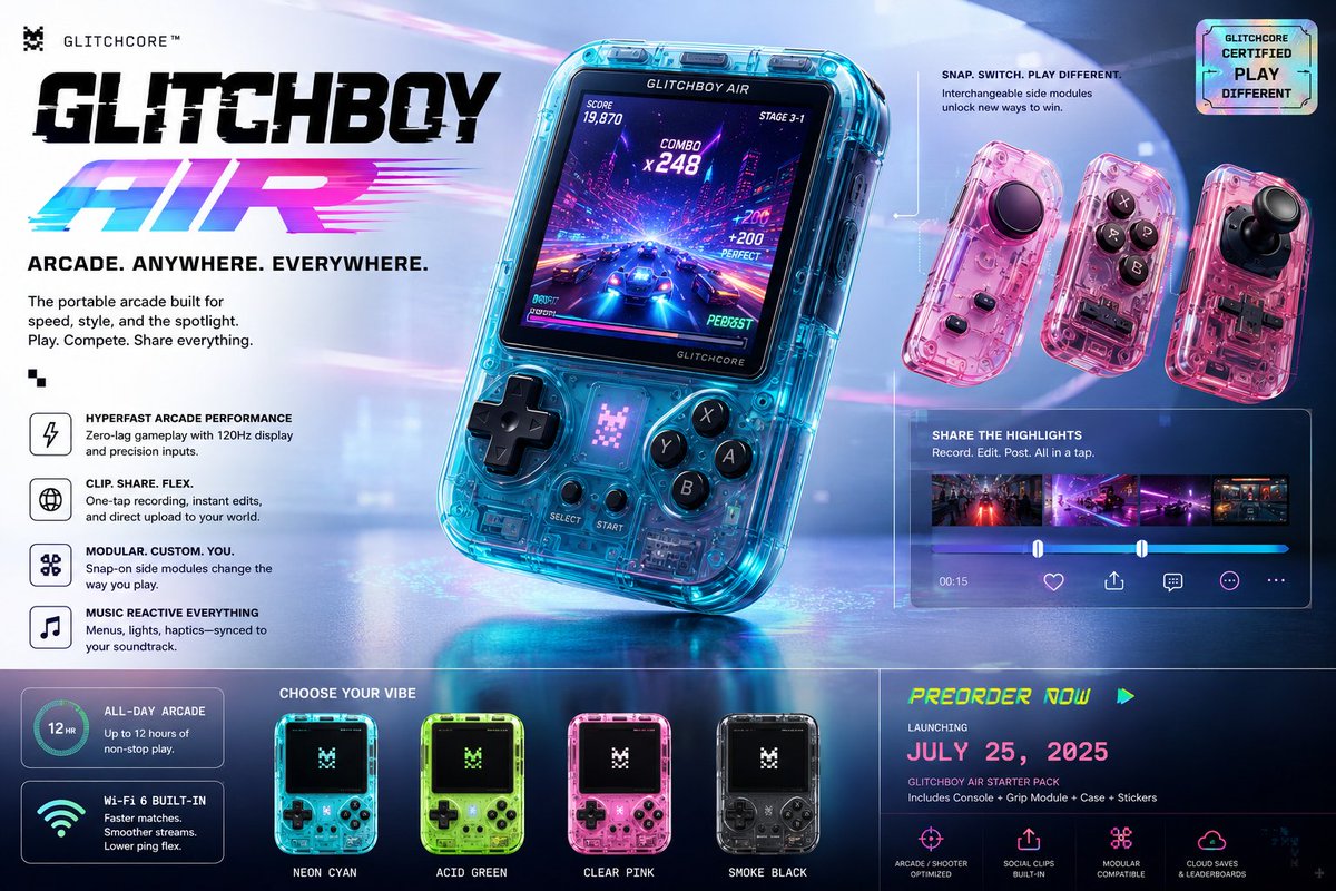 Create a premium, highly believable Fictional Console / H... 变体图第3张 - 绘词工坊