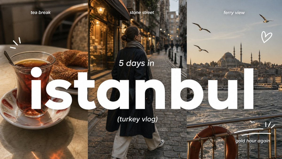 Create a 9:16 image in the "Clean Triptych Travel Vlog Th... 变体图第3张 - 绘词工坊