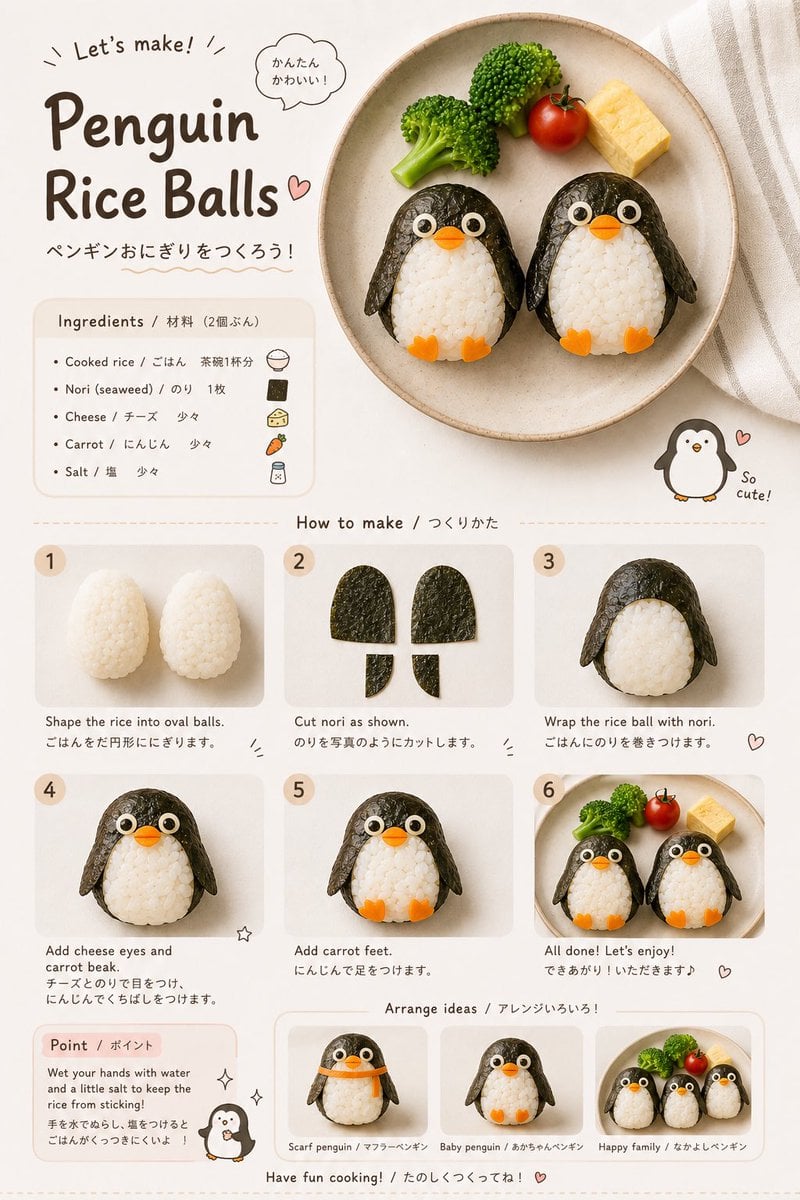 Create a realistic children’s food-art recipe infographic... 变体图第4张 - 绘词工坊