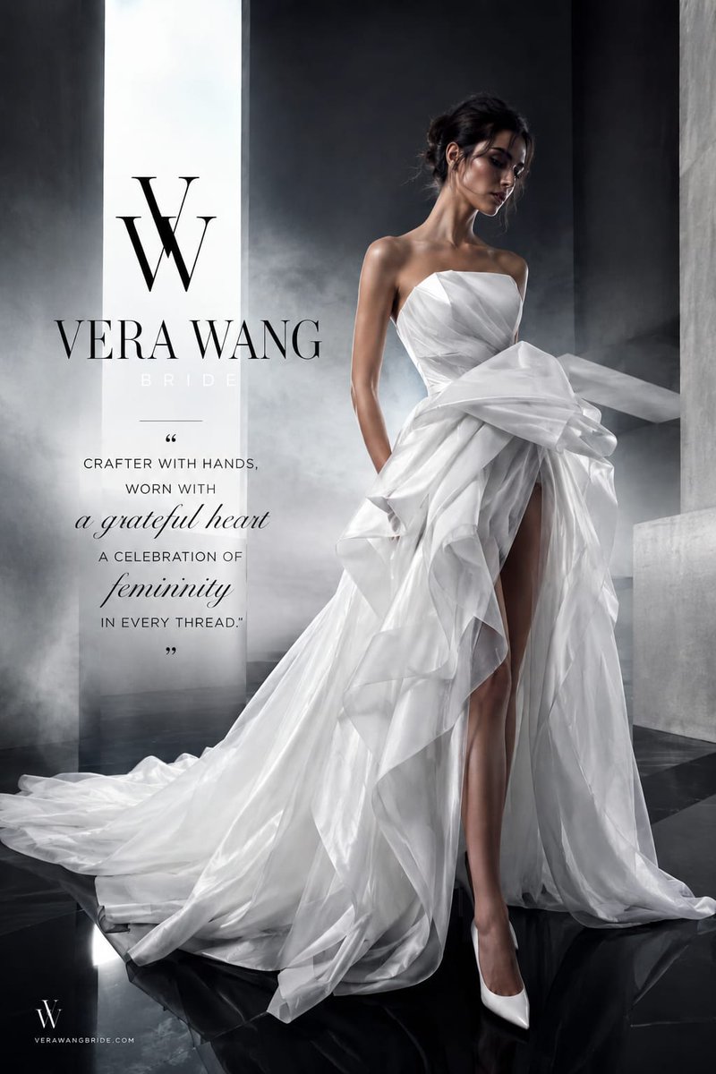 Luxury haute couture bridal fashion campaign inspired by ... 变体图第4张 - 绘词工坊