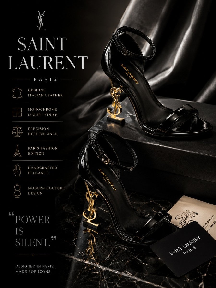 Create an ultra-premium luxury fashion advertisement post... 变体图第3张 - 绘词工坊