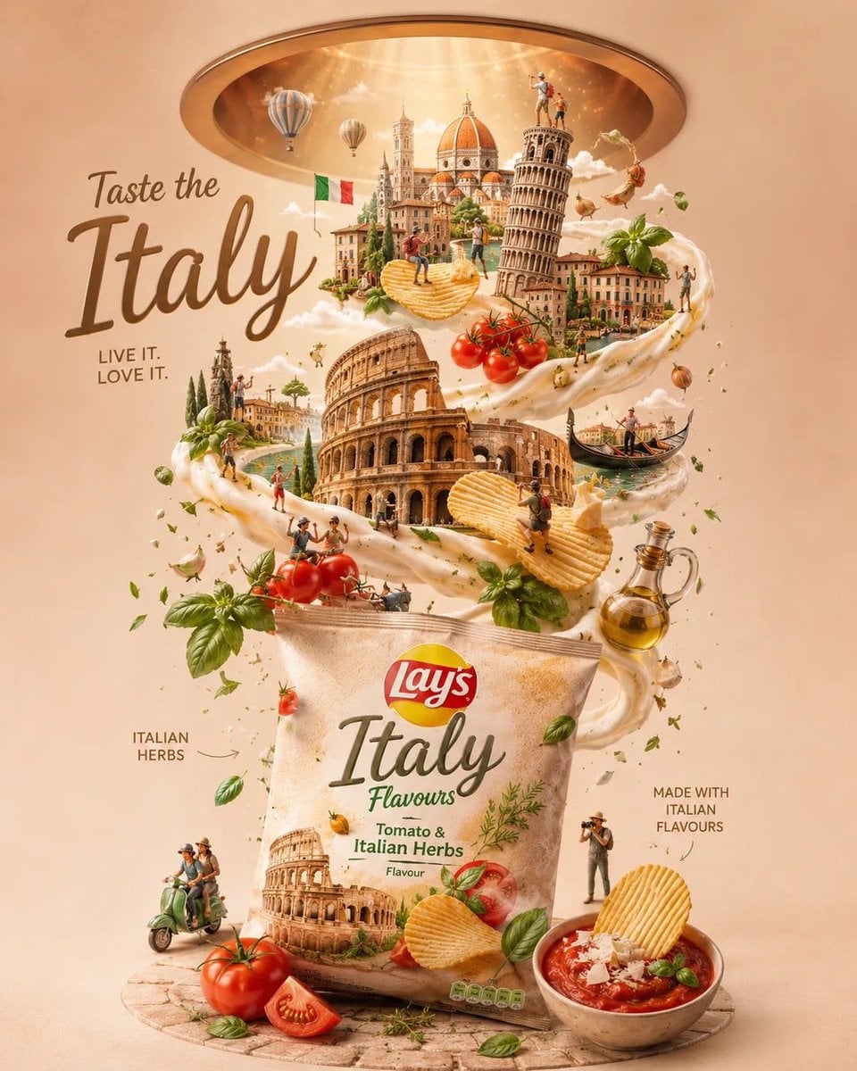 Ultra-detailed premium travel-food advertisement poster f... 变体图第2张 - 绘词工坊