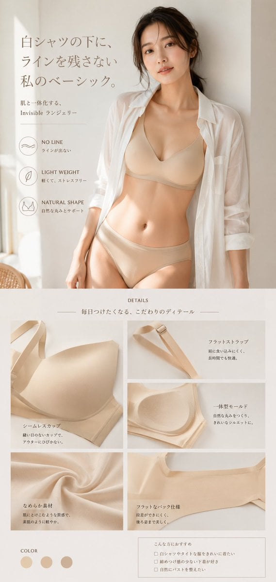 Create a hyper-realistic luxury lingerie e-commerce detai... 变体图第3张 - 绘词工坊
