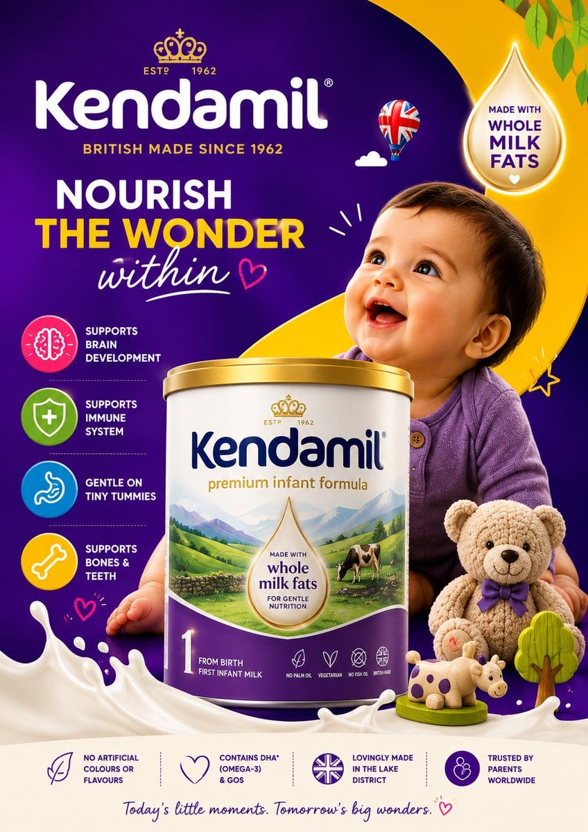 Ultra-premium commercial baby formula advertisement poste... 变体图第4张 - 绘词工坊