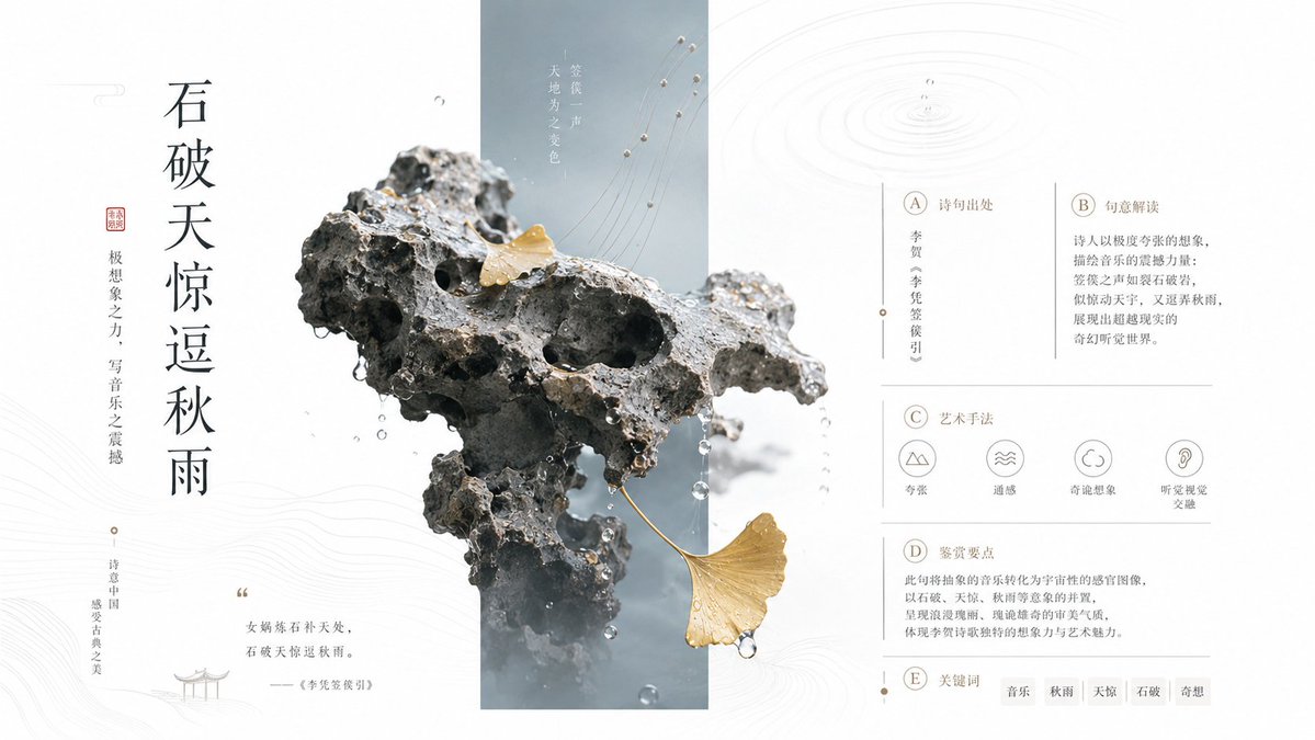 设计一张具有高级商业审美的极简海报，核心视觉语言是“真实物象穿越几何情绪窗口”。画面中设置一个窄长的低饱和色块，作... 变体图第2张 - 绘词工坊