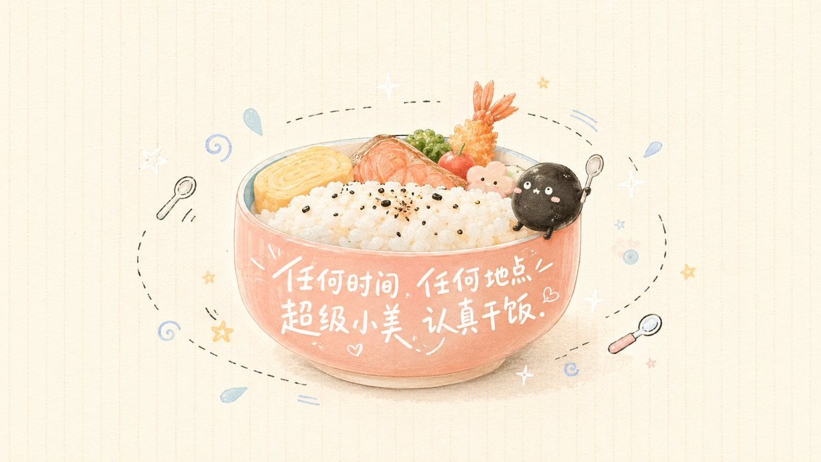请将[主题]设计成一张温柔治愈的日系手账风视觉卡片。不要只画物品本身，而要把物品变成一个“情绪小宇宙”。 变体图第4张 - 绘词工坊