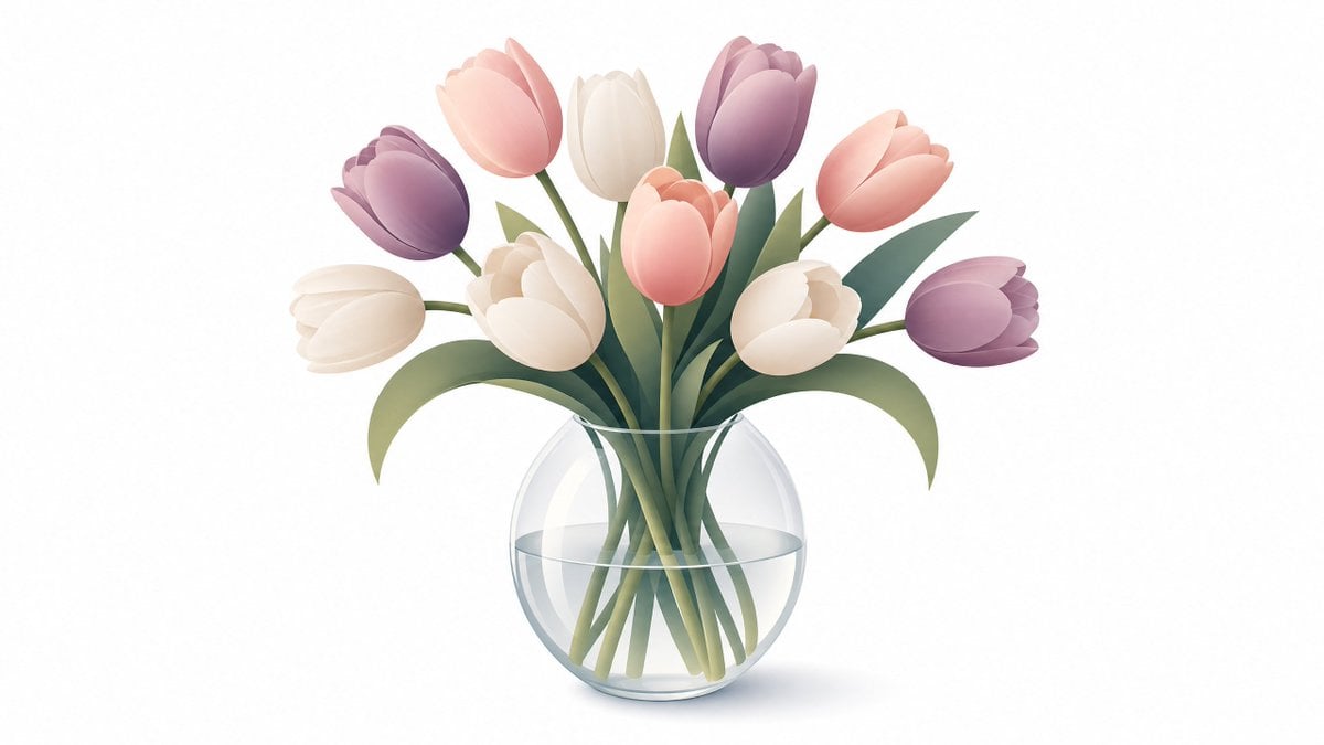 Soft gradient illustration of [SUBJECT], smooth geometric... 变体图第4张 - 绘词工坊