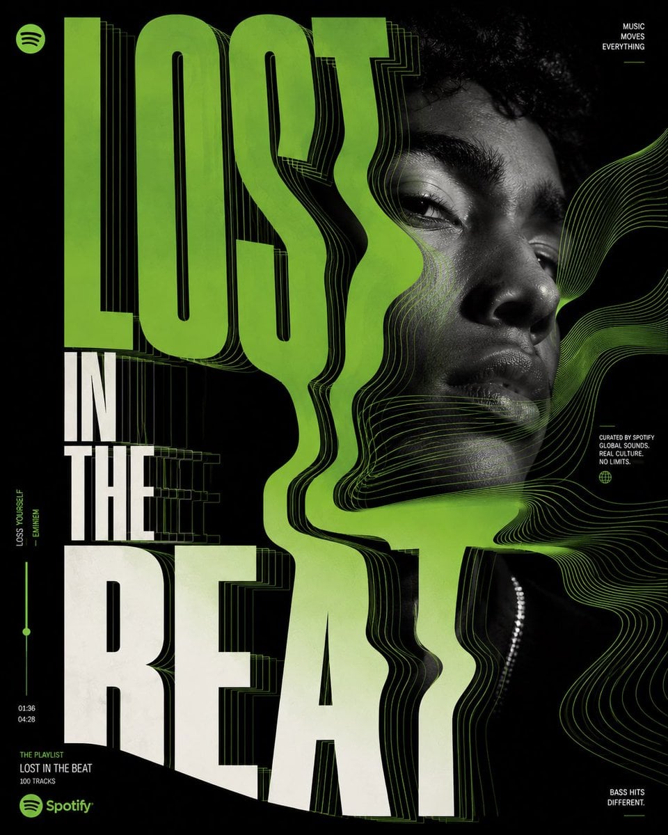 [SPOTIFY — LOST IN THE BEAT] 变体图第4张 - 绘词工坊