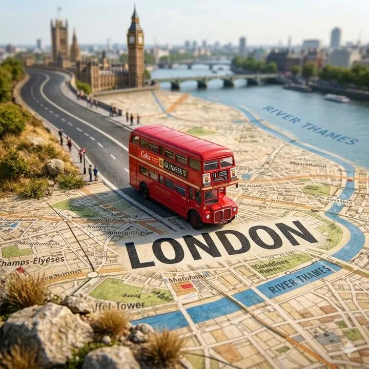 Create a highly detailed cinematic miniature tilt-shift t... 变体图第4张 - 绘词工坊
