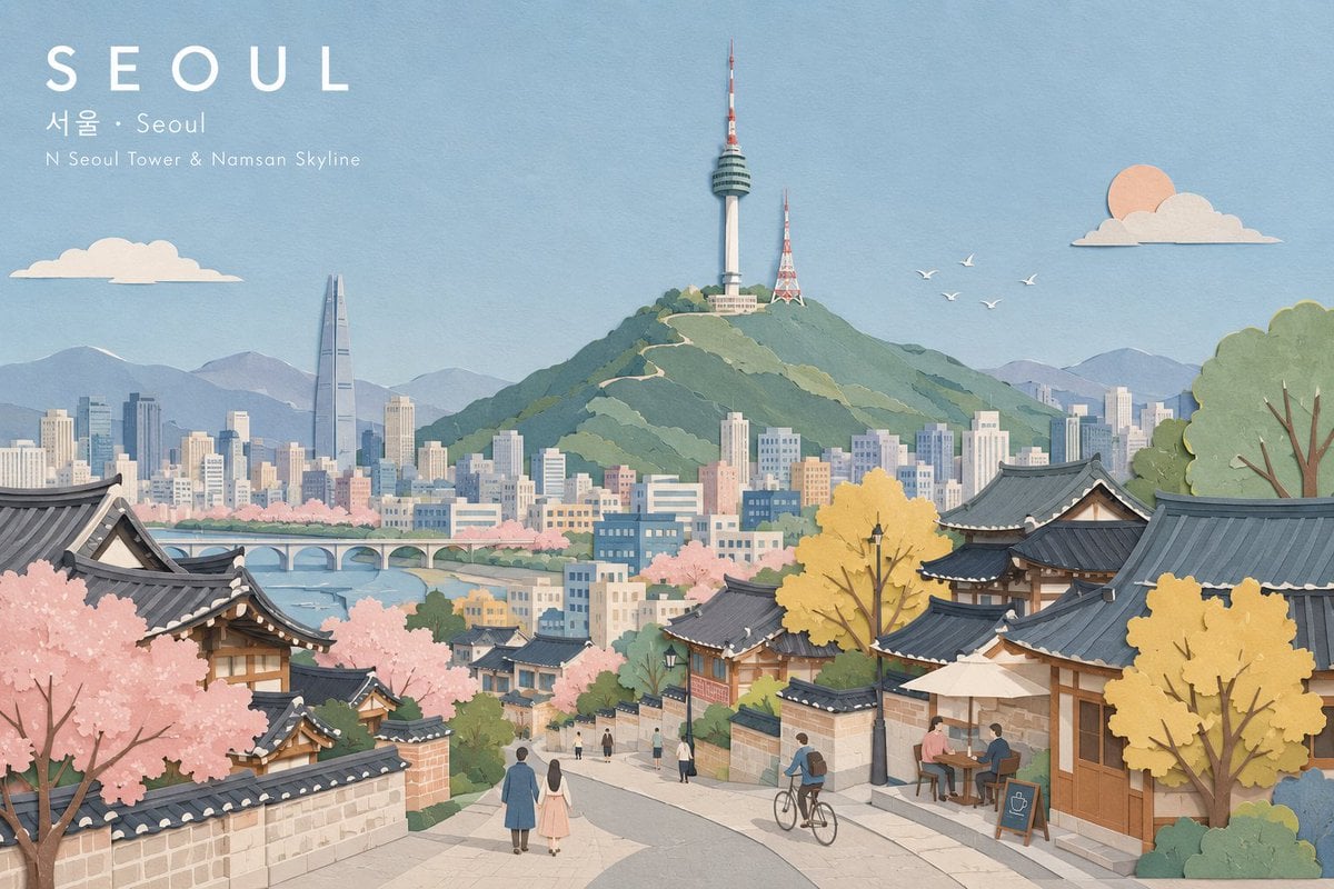 Create a refined wide landscape illustration of [City Sub... 变体图第2张 - 绘词工坊