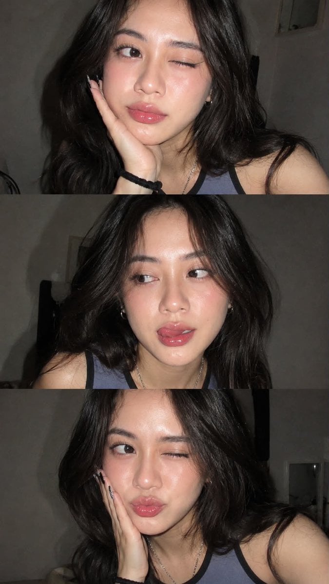Ultra-realistic Gen Z selfie photo collage, three vertica... 变体图第2张 - 绘词工坊