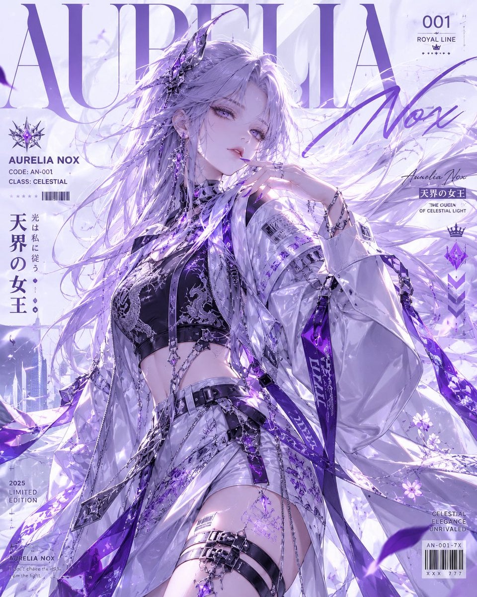 [CHARACTER NAME] Create a high-end anime fashion poster-s... 变体图第2张 - 绘词工坊