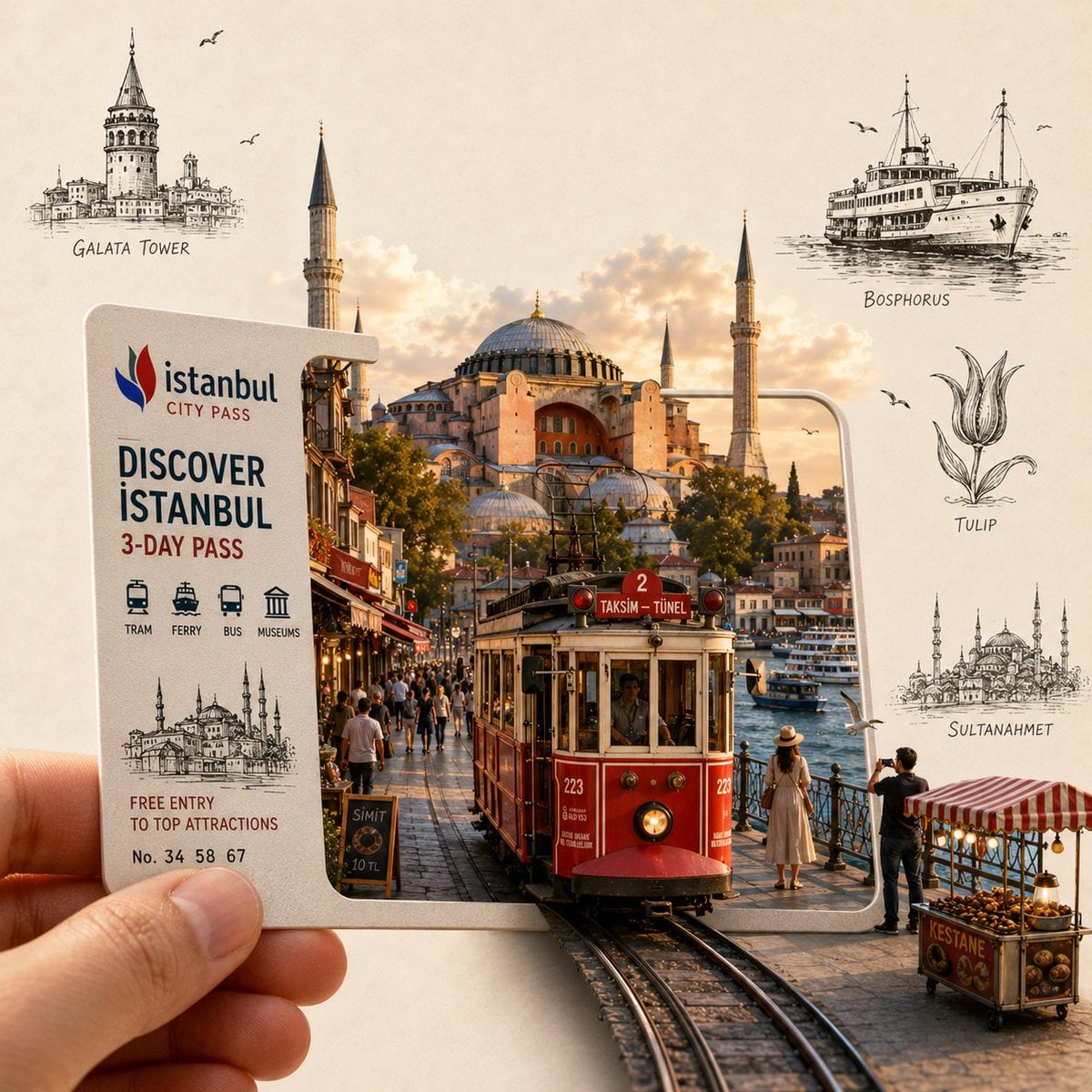 Create a highly detailed, premium travel-art illustration... 变体图第4张 - 绘词工坊