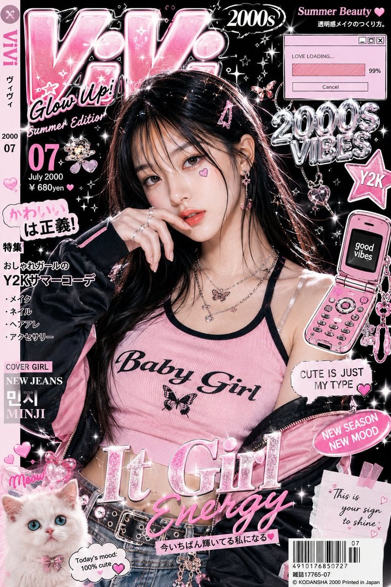 Ultra-stylized luxury fashion editorial poster featuring ... 变体图第4张 - 绘词工坊