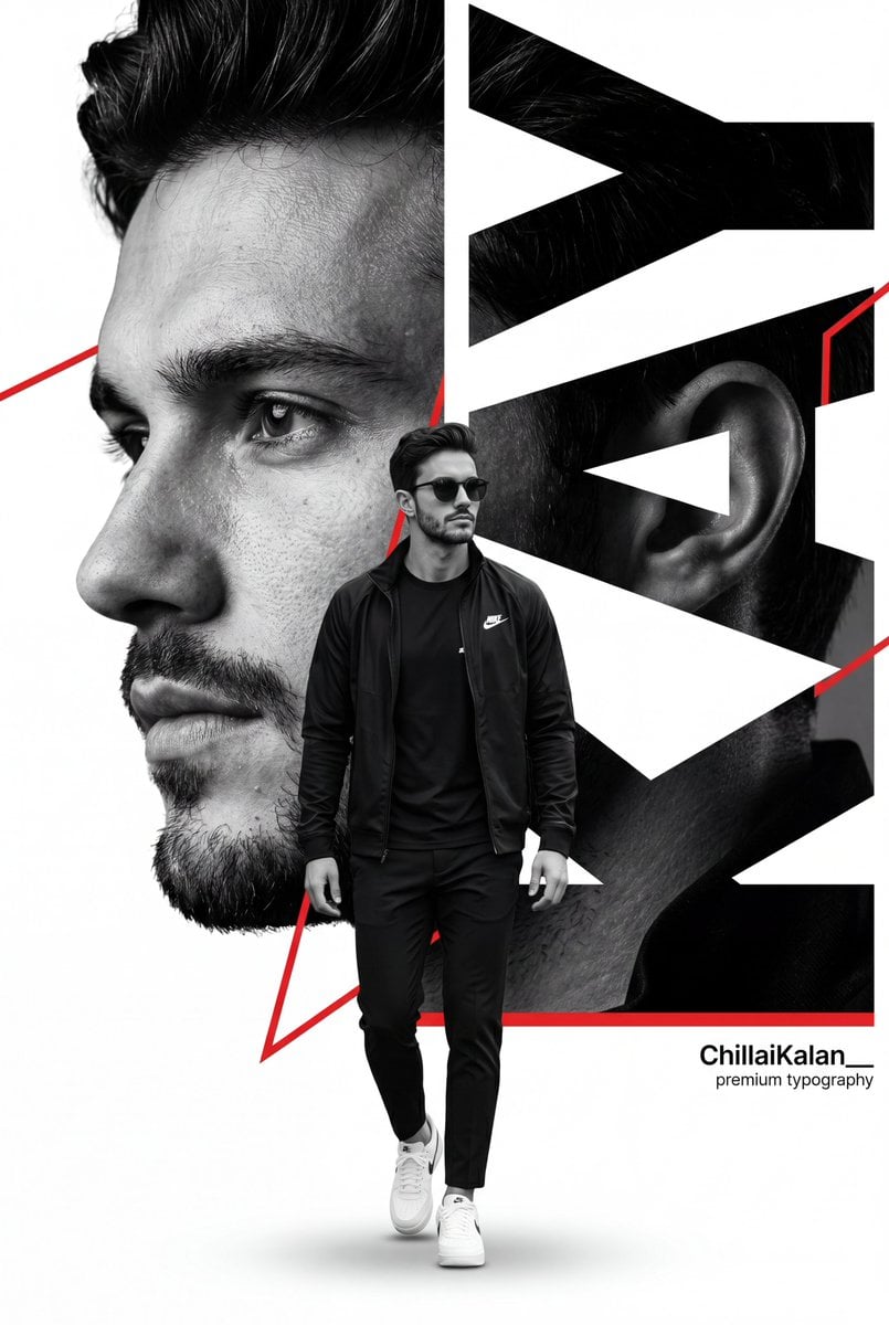Create Ultra-premium minimalist sports poster featuring a... 变体图第2张 - 绘词工坊