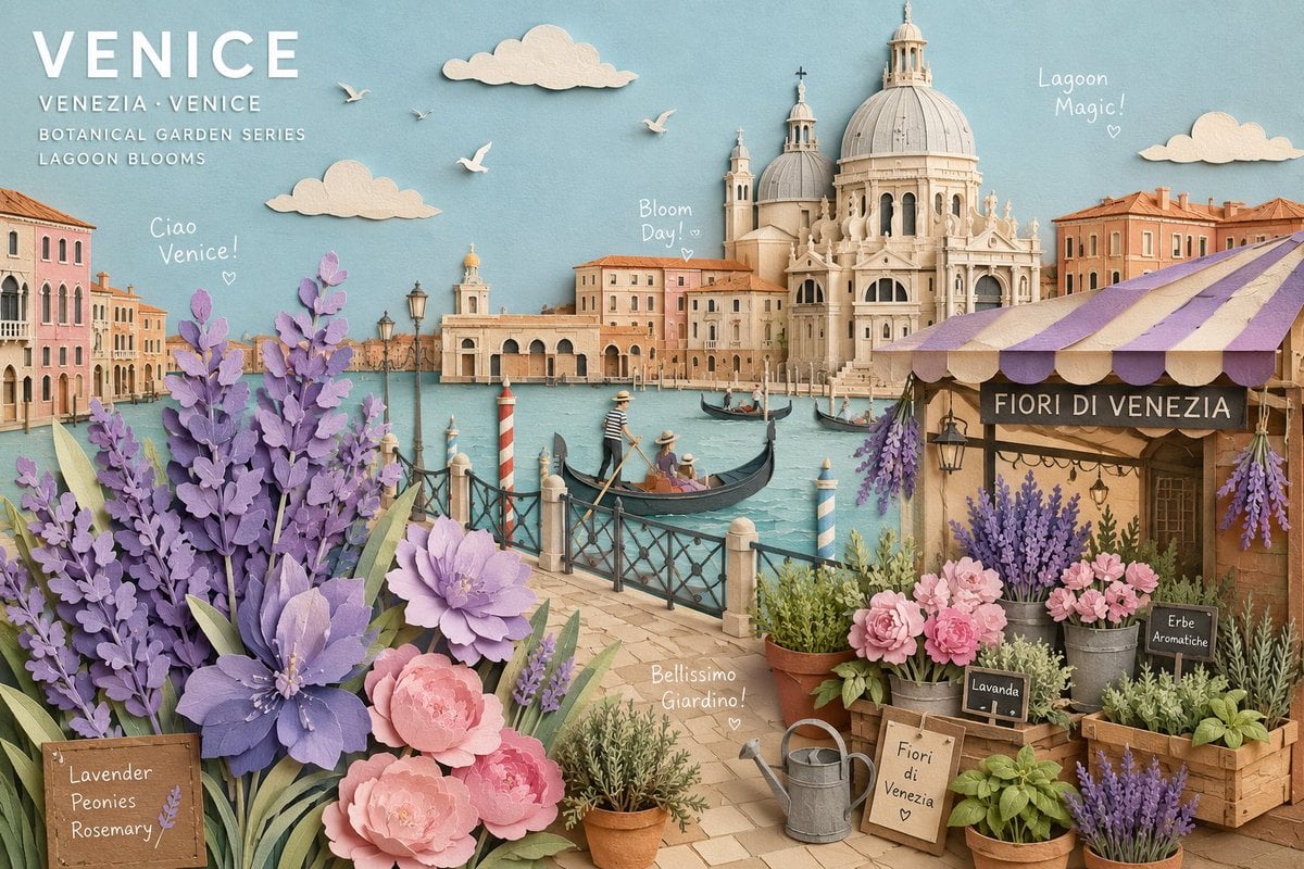 Create a museum-quality handcrafted 3D paper-collage bota... 变体图第4张 - 绘词工坊