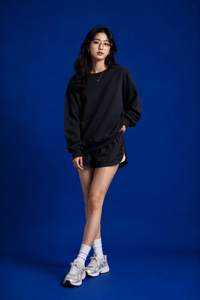 Create image Create a high-end studio fashion portrait in... 变体图第2张 - 绘词工坊