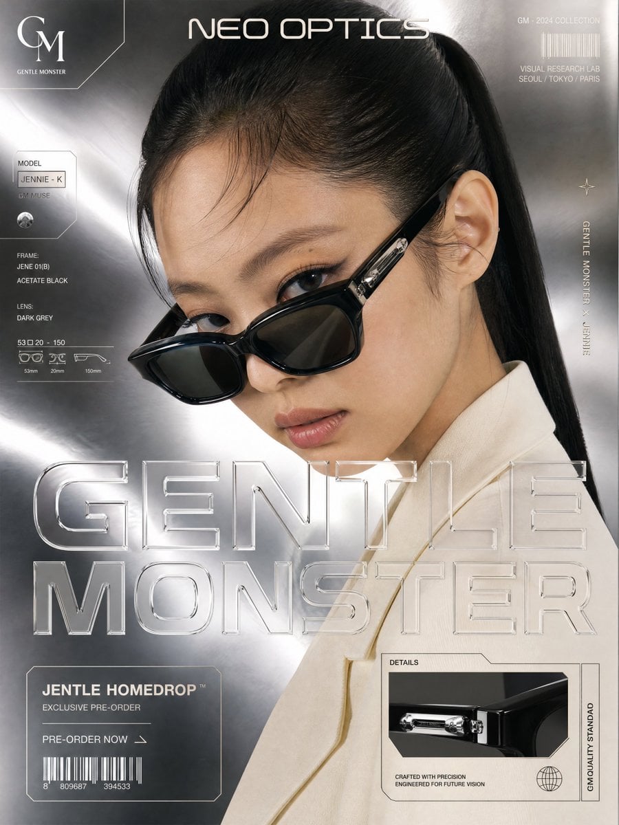 Gentle Monster x Jiee Kim 眼镜海报NEO OPTICS SEO优化