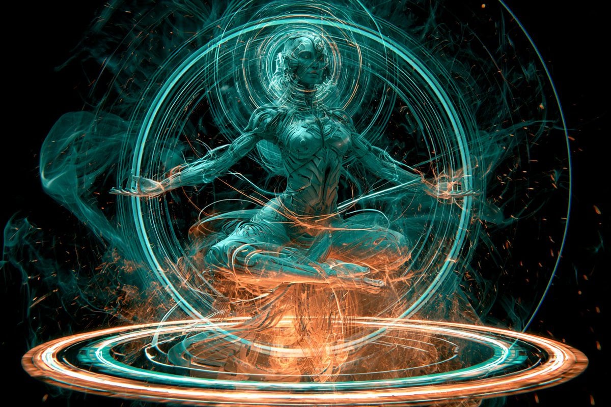 [Subject] presented in a Futuristic Neon Orbital Odyssey,... 变体图第2张 - 绘词工坊