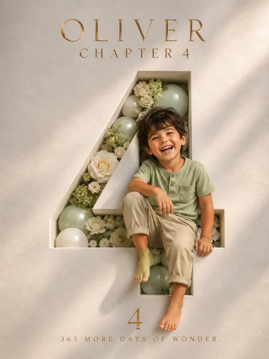 Professional luxury birthday poster, 3:4 portrait composi... 变体图第4张 - 绘词工坊