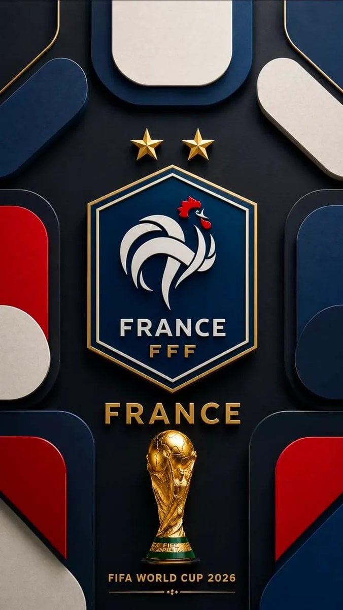 2026年FIFA世界杯奢华3D几何海报设计模板，国家荣耀主题壁纸