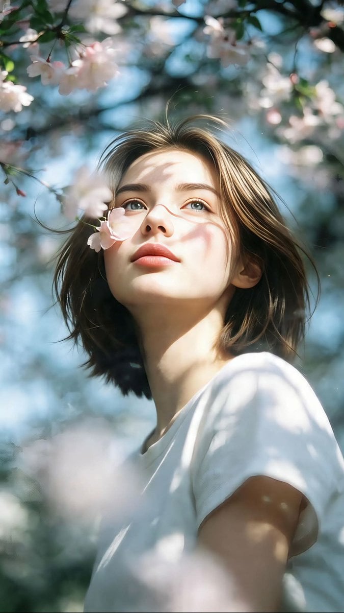 Ultra-realistic cinematic portrait photography. Vertical ... 变体图第2张 - 绘词工坊
