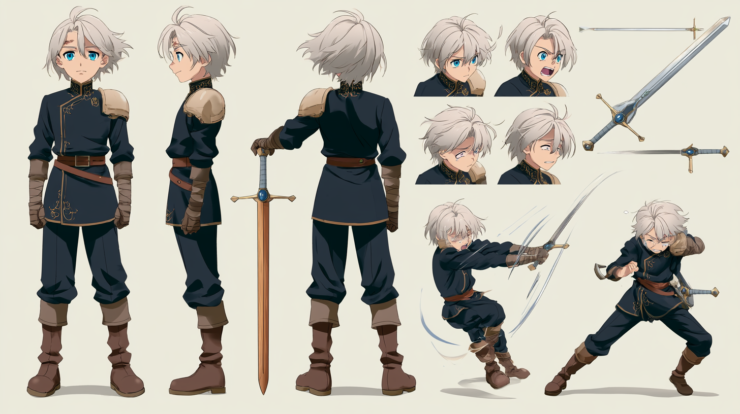 THE LOST CENTURYDARVEN VALDRAKEMASTER CHARACTER REFERENCE... 变体图第3张 - 绘词工坊