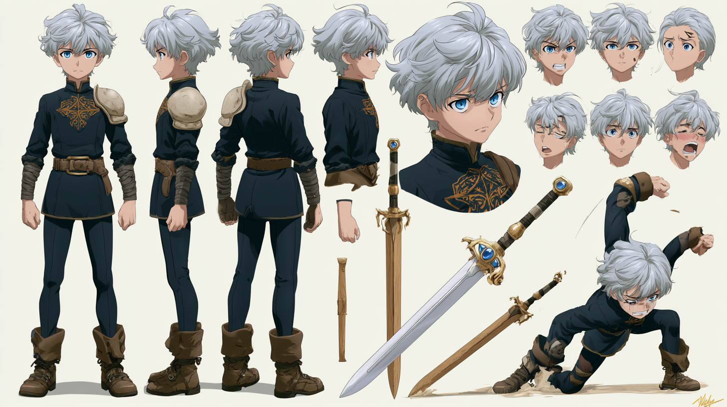 THE LOST CENTURYDARVEN VALDRAKEMASTER CHARACTER REFERENCE... 变体图第4张 - 绘词工坊