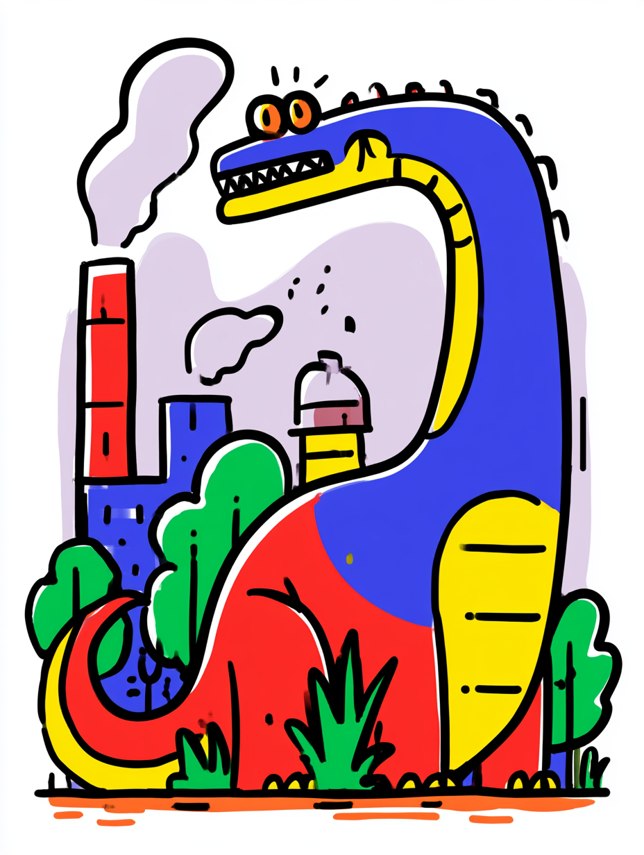 Big dinosaur 变体图第2张 - 绘词工坊